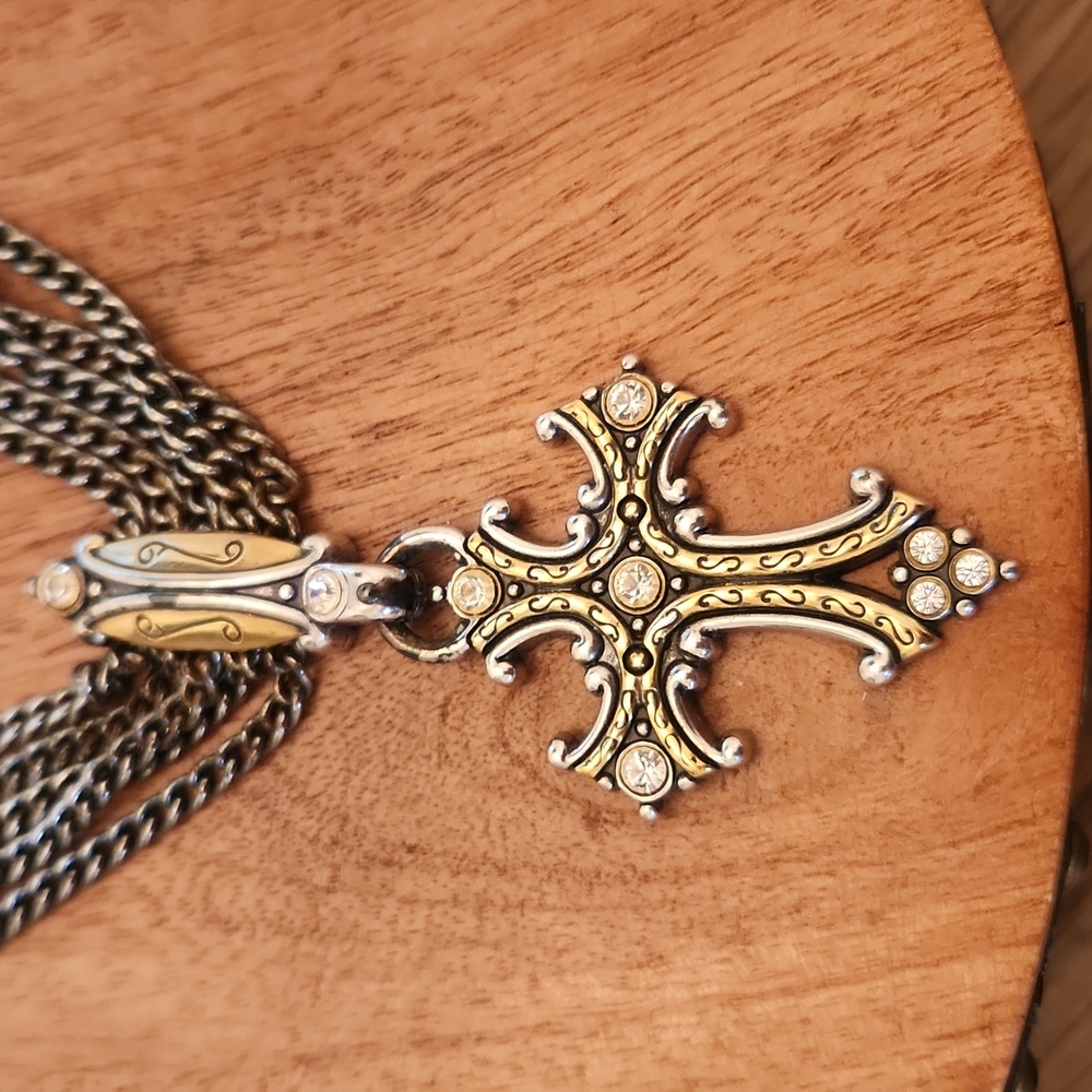 Brighton Retired Vintage Cross ✝️ Necklace.